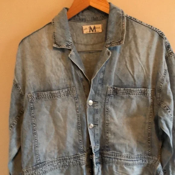 Free People Knox Coverall Morning Dew romper/jumpsuit - Picture 8 of 13